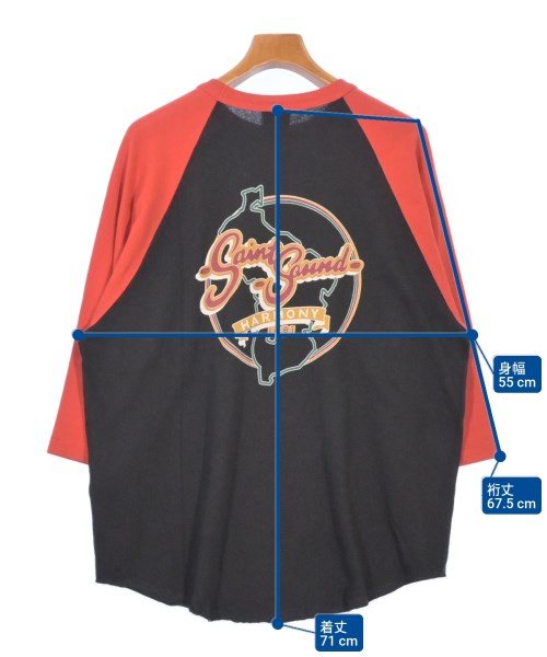 SAINT MICHAEL เสื้อยืด/เสื้อท็อปส์