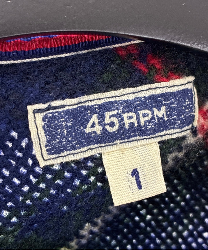 45rpm& เสื้อสเวตเตอร์