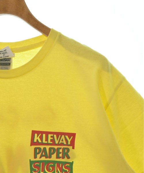 KLEVAY PAPER SIGNS เสื้อยืด/เสื้อท็อปส์