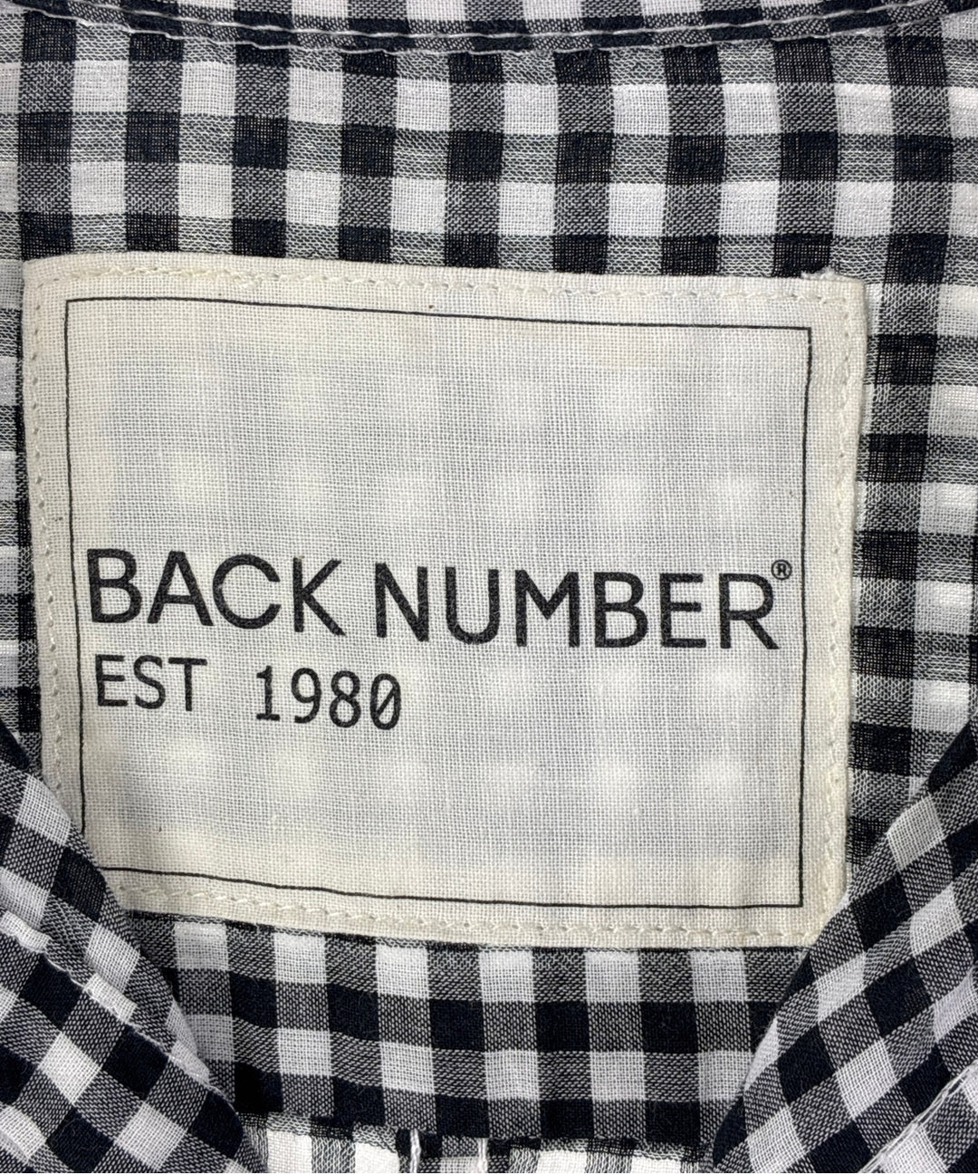 BACK NUMBER เสื้อลำลอง