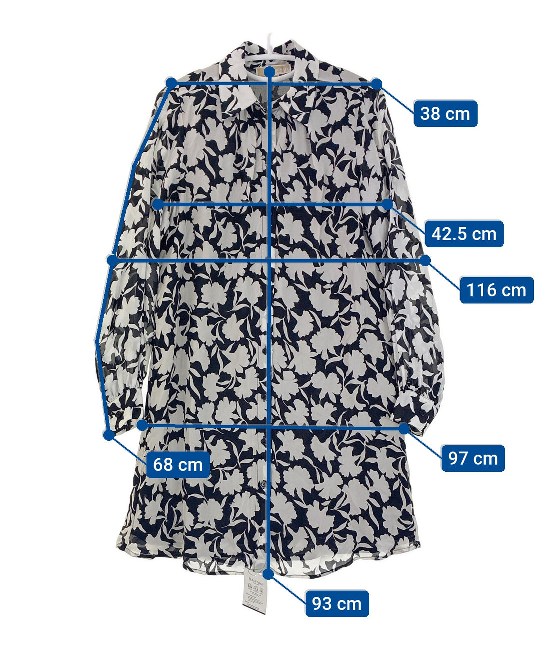 MICHAEL KORS เดรสที่เป็นเสื้อเชิ้ตตัวยาว