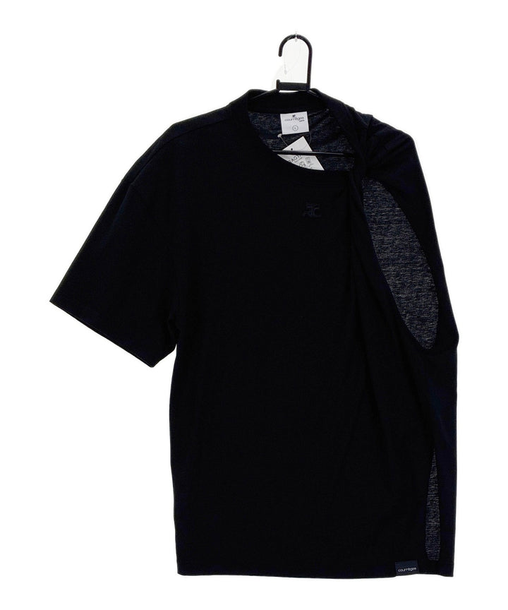 courreges paris เสื้อยืด/เสื้อท็อปส์