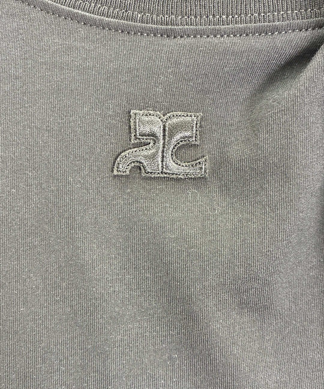 courreges paris เสื้อยืด/เสื้อท็อปส์