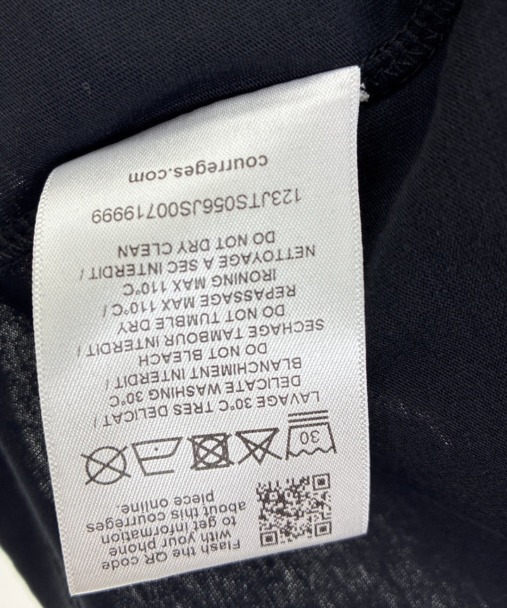 courreges paris เสื้อยืด/เสื้อท็อปส์