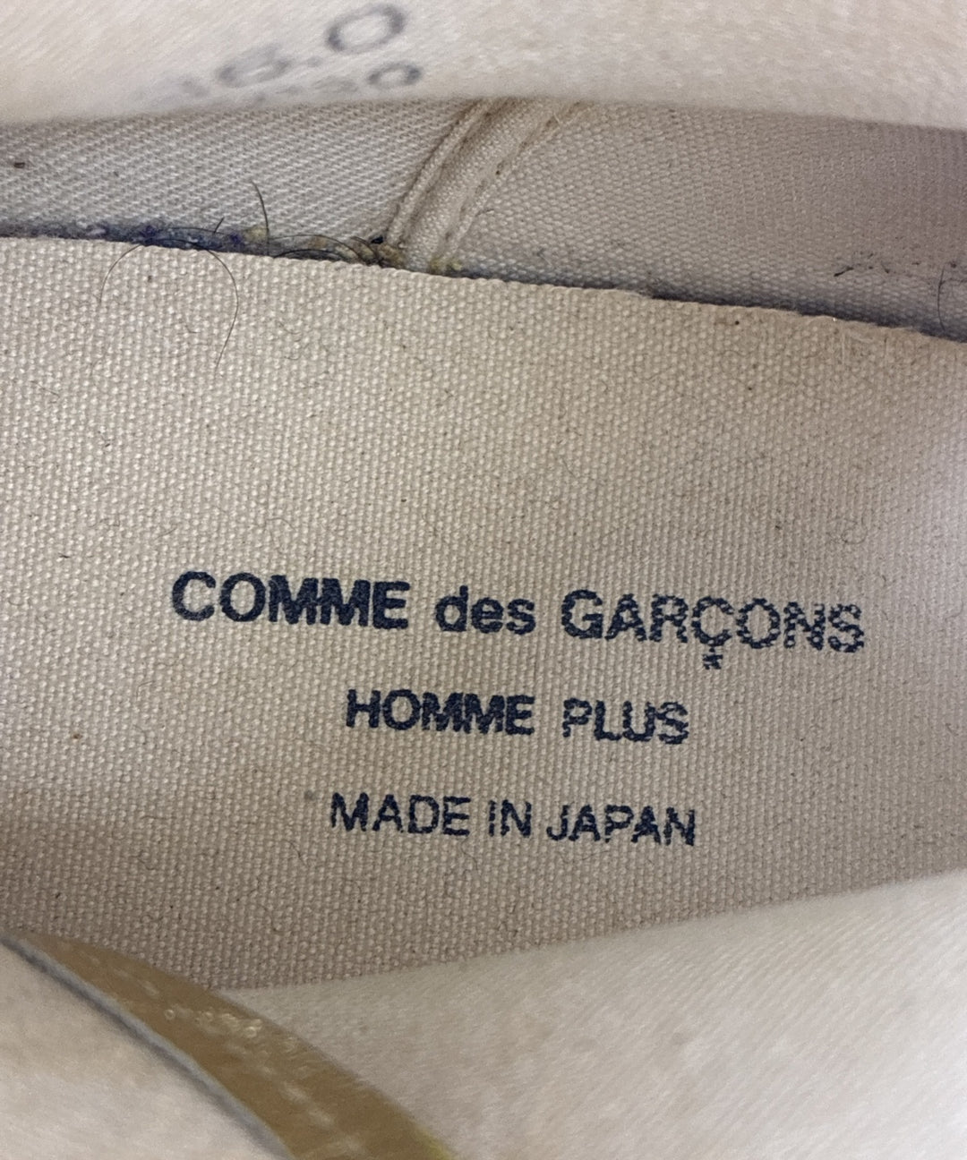 COMME des GARCONS HOMME PLUS รองเท้าผ้าใบ