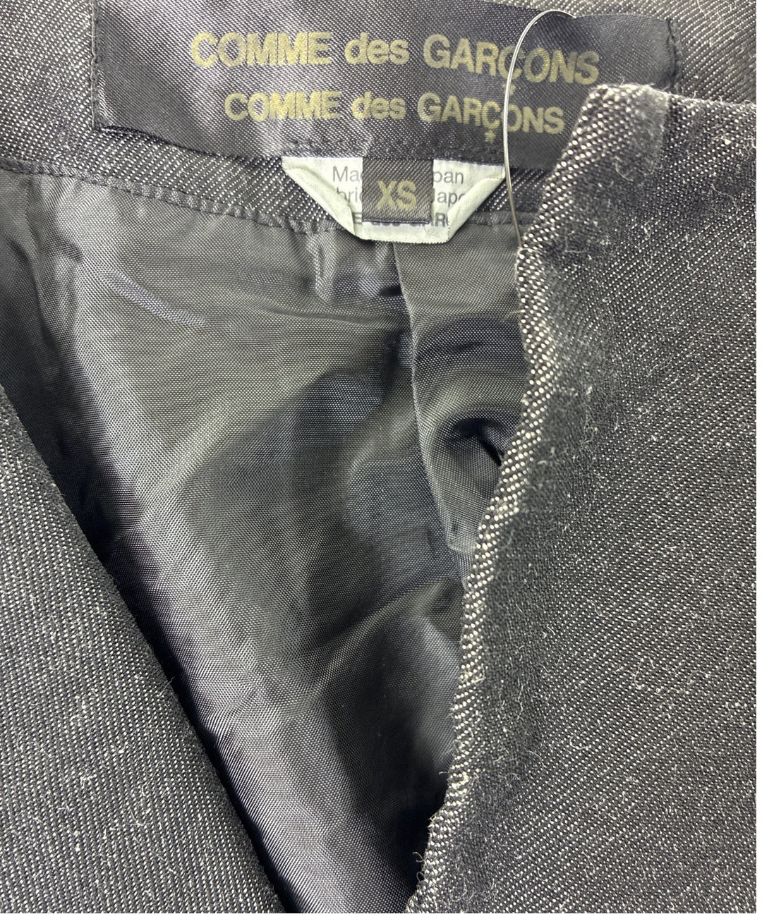 COMME des GARCONS COMME des GARCONS แจ็คเก็ตไม่มีปก