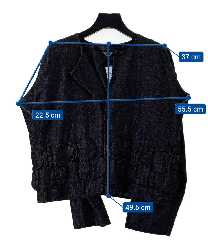 COMME des GARCONS COMME des GARCONS แจ็คเก็ตไม่มีปก