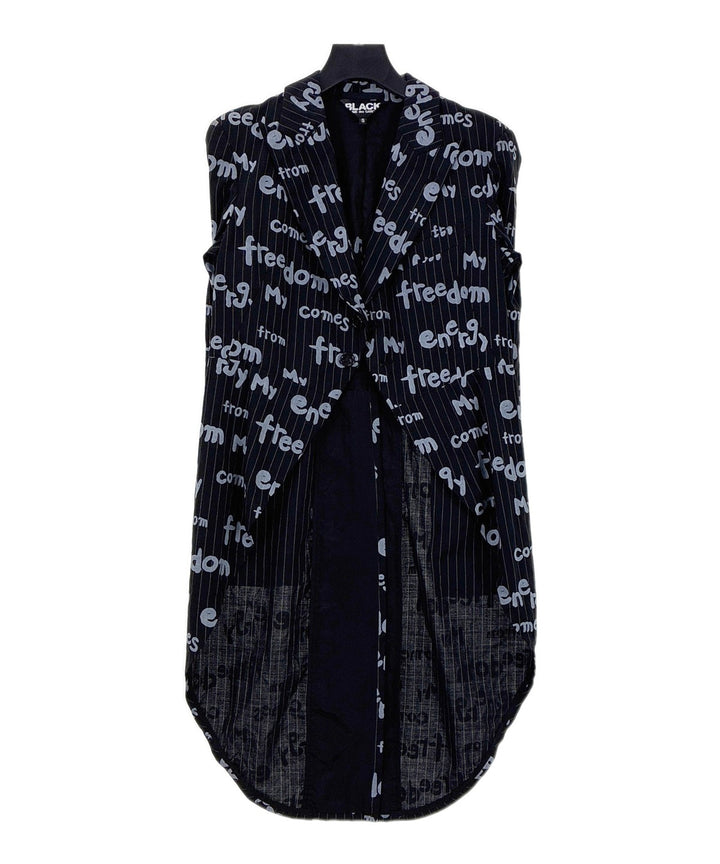 BLACK COMME des GARCONS แจ็คเก็ตลำลอง