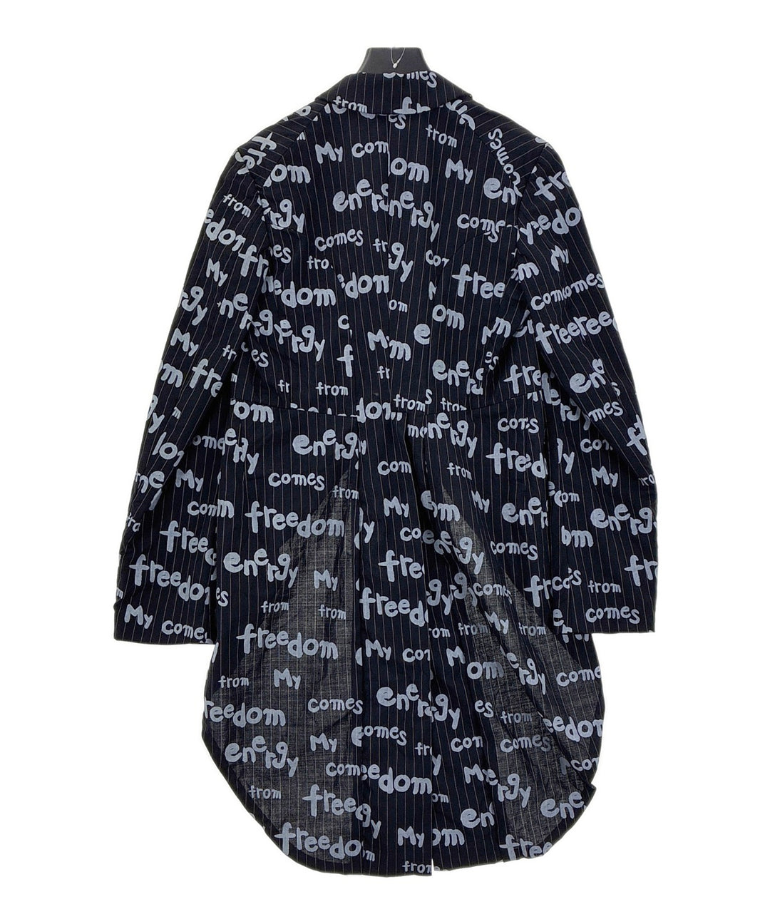BLACK COMME des GARCONS แจ็คเก็ตลำลอง