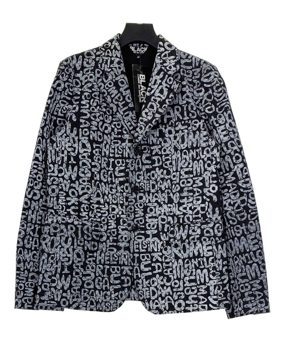 BLACK COMME des GARCONS แจ็คเก็ตลำลอง