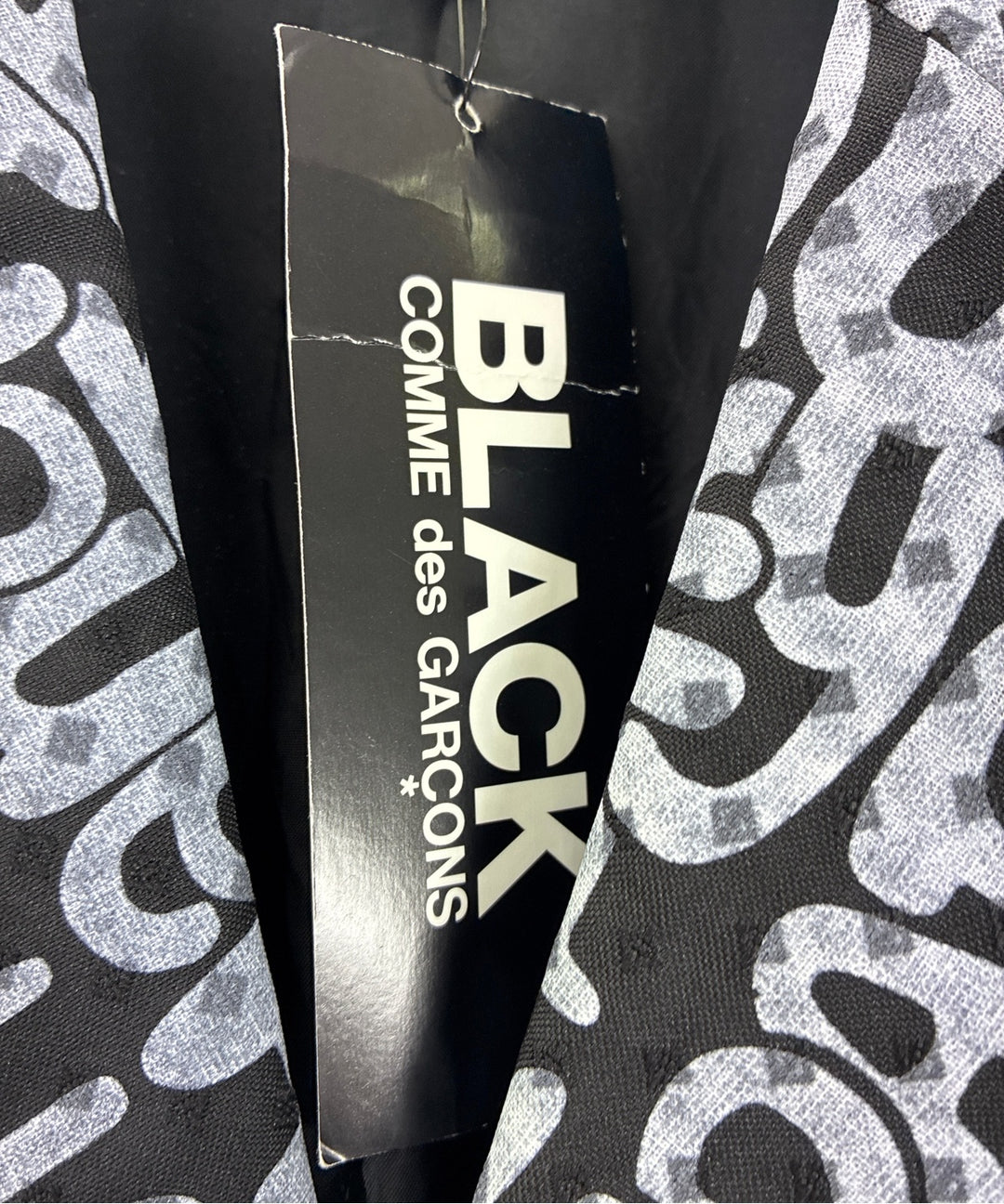 BLACK COMME des GARCONS แจ็คเก็ตลำลอง