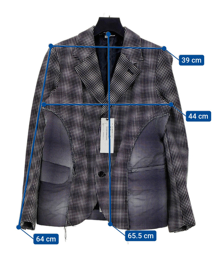 BLACK COMME des GARCONS แจ็คเก็ตลำลอง