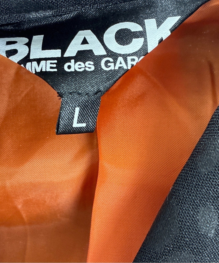BLACK COMME des GARCONS แจ็คเก็ตลำลอง