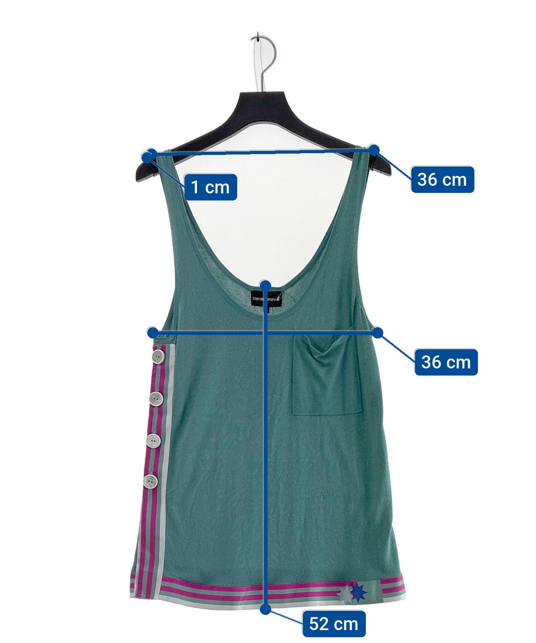 EMPORIO ARMANI เสื้อแขนกุด