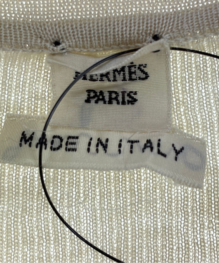 HERMES เสื้อคาร์ดิแกน