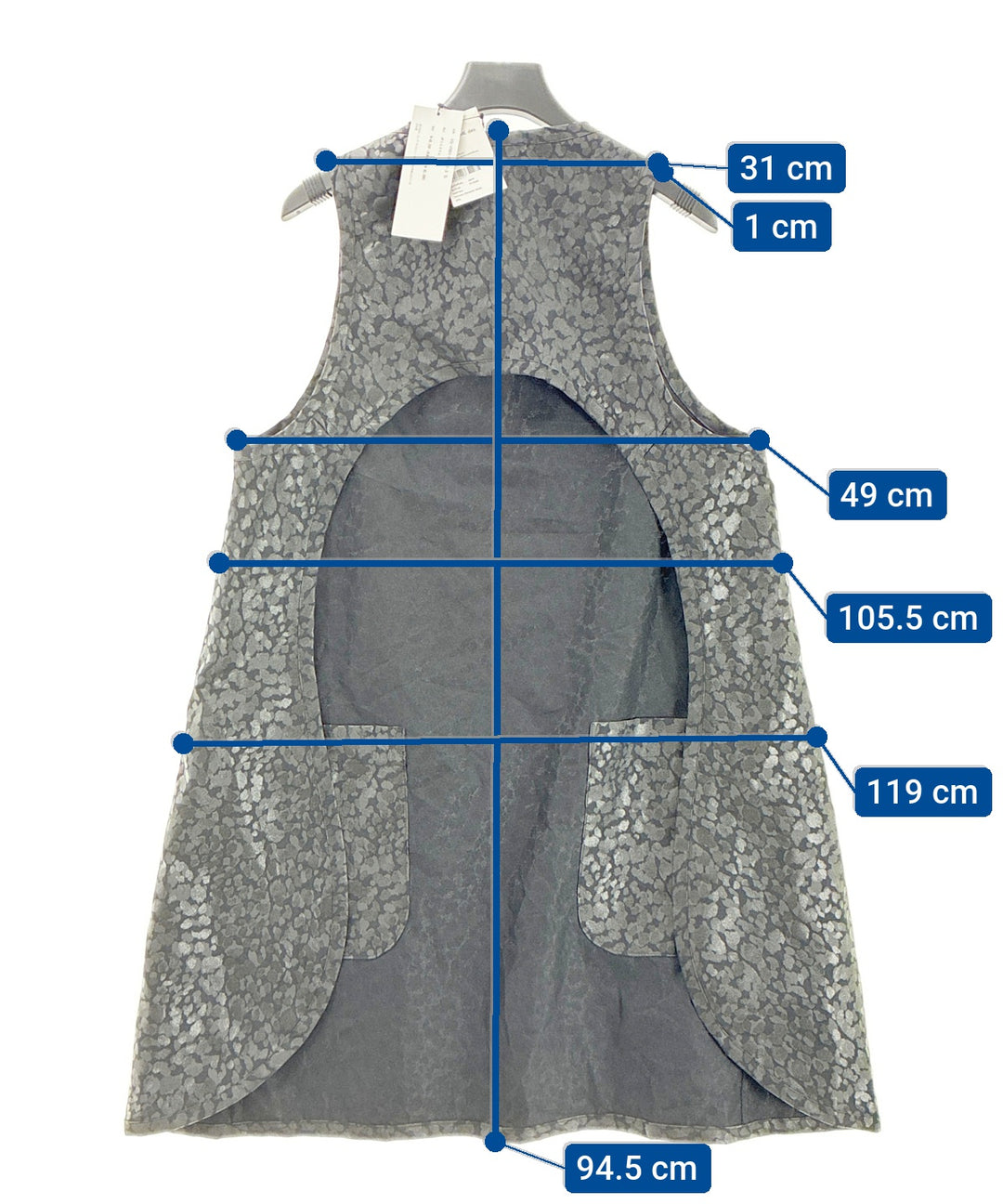 BLACK COMME des GARCONS ชุดเดรส