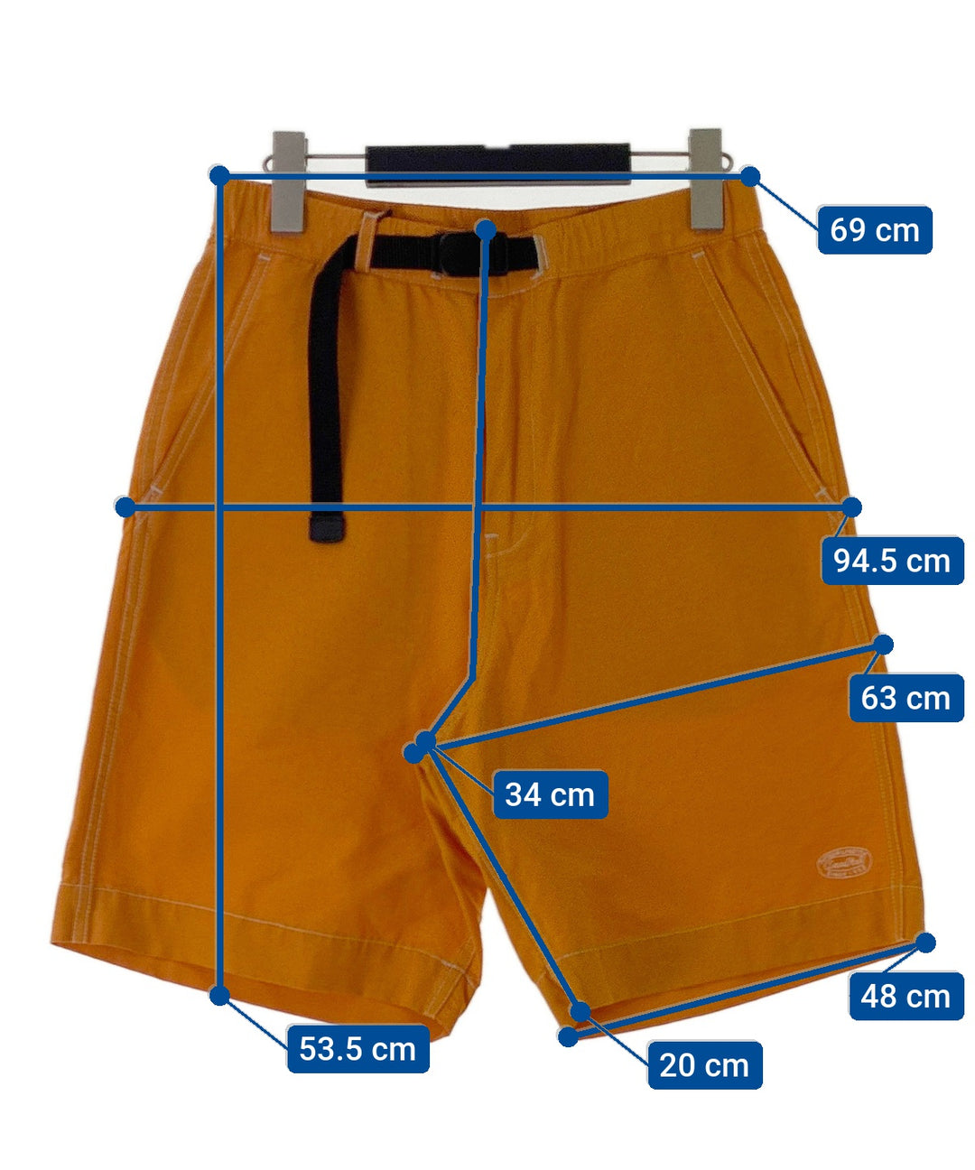 snow peak กางเกงขาสั้น