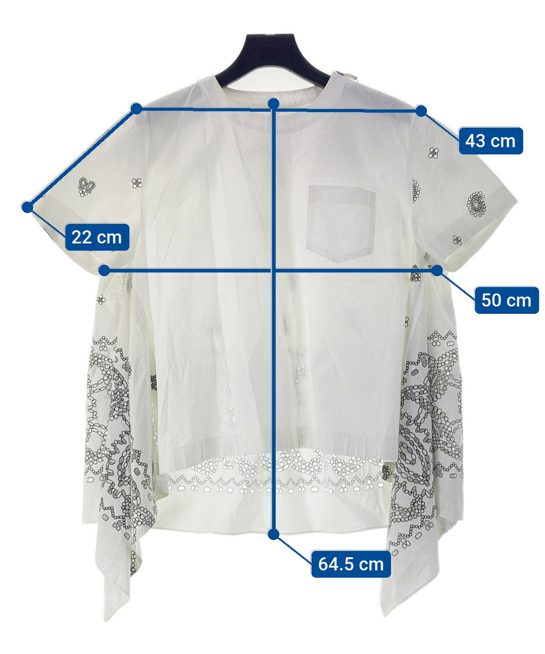 sacai เสื้อสตรี