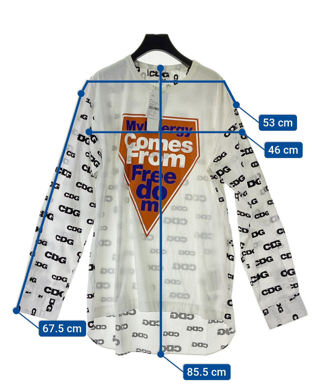 CDG เสื้อลำลอง