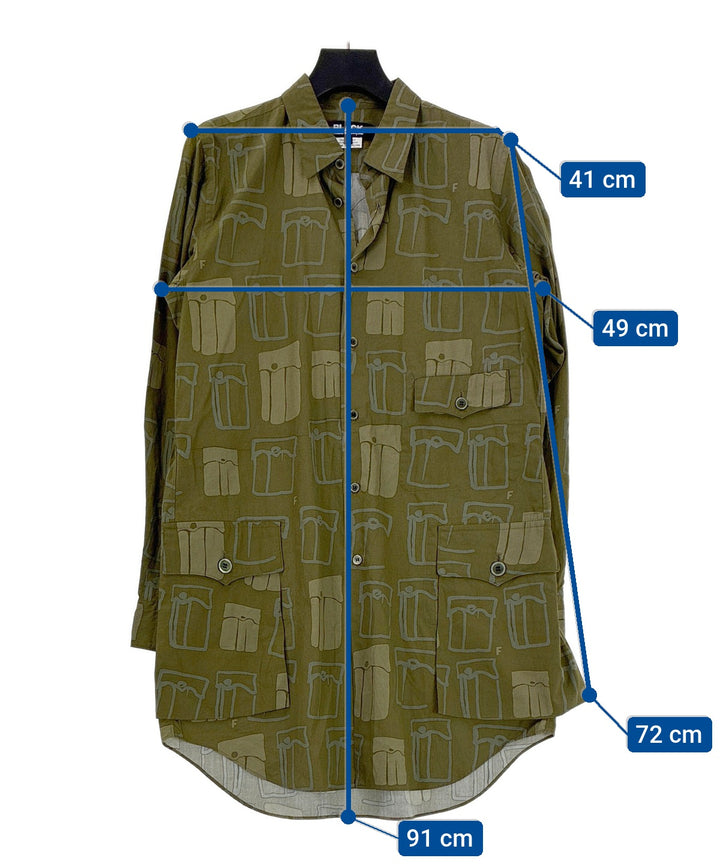 BLACK COMME des GARCONS เสื้อลำลอง