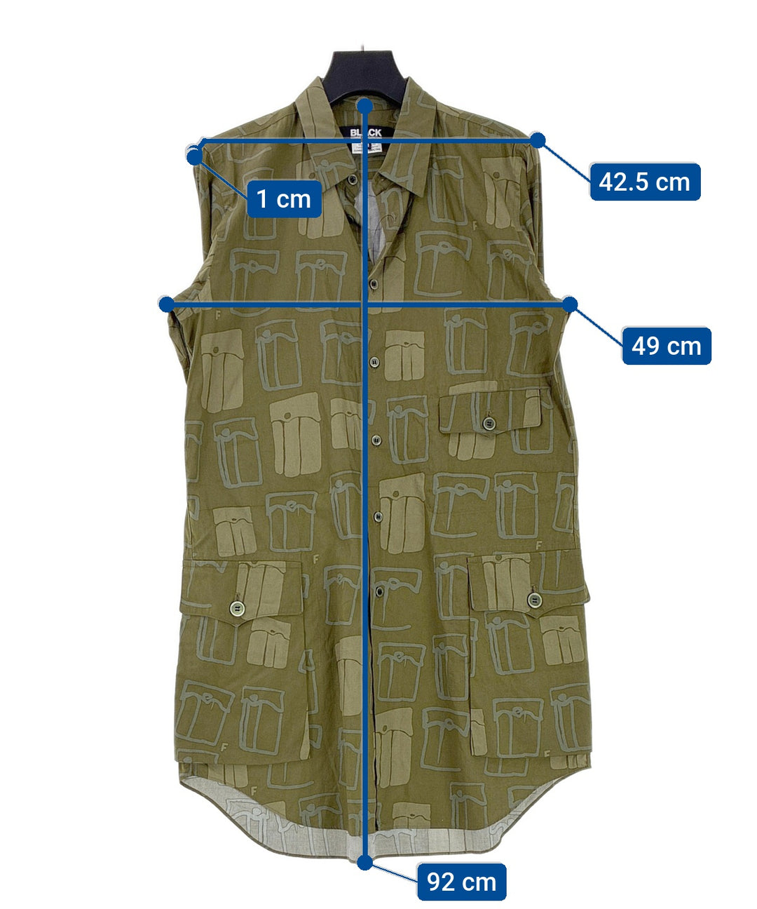 BLACK COMME des GARCONS เสื้อลำลอง