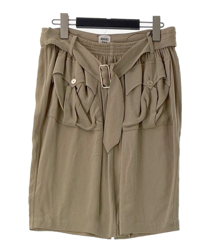 HERMES กระโปรงยาวถึงเข่า