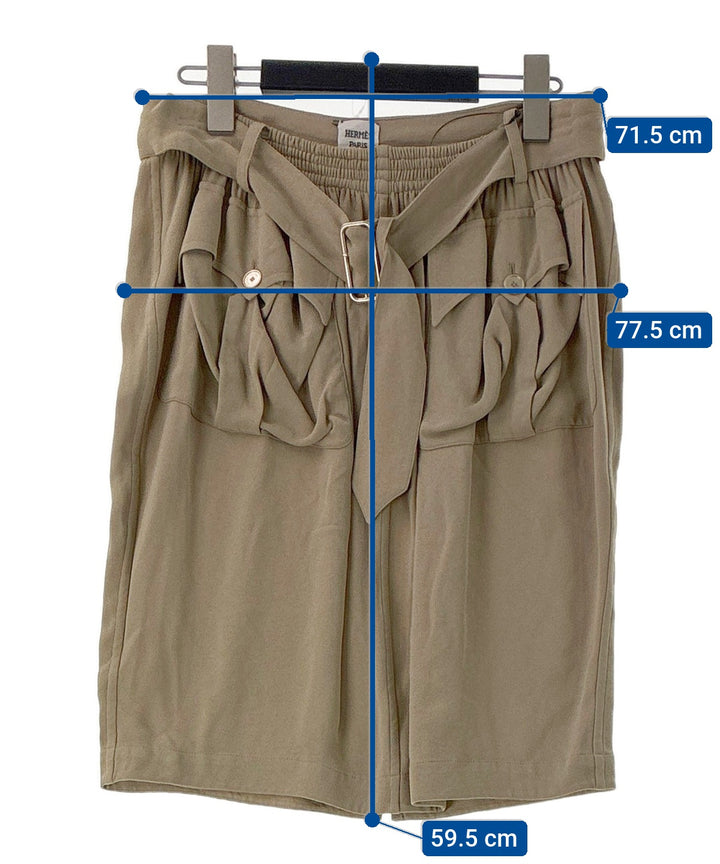 HERMES กระโปรงยาวถึงเข่า