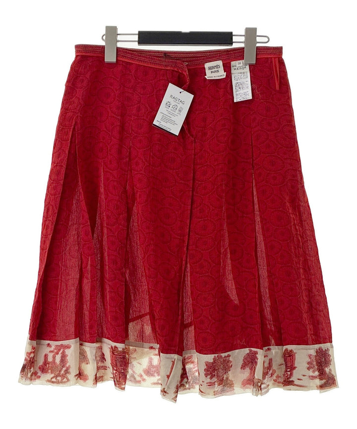 HERMES กระโปรงยาวถึงเข่า