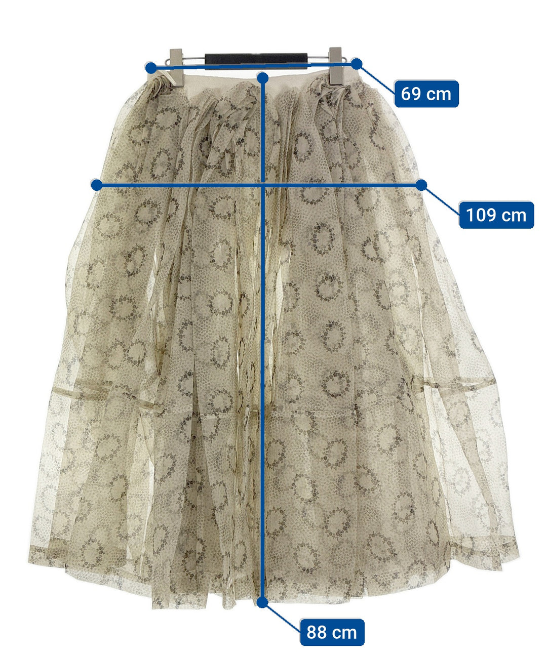 TAO COMME des GARCONS กระโปรงยาวถึงเข่า