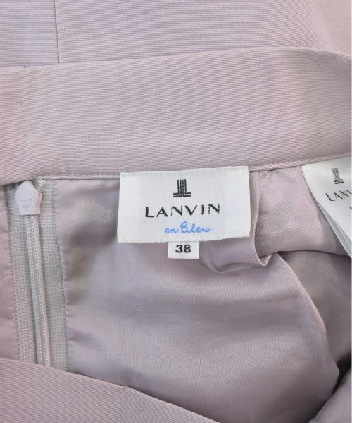 LANVIN en bleu กระโปรงยาวถึงเข่า