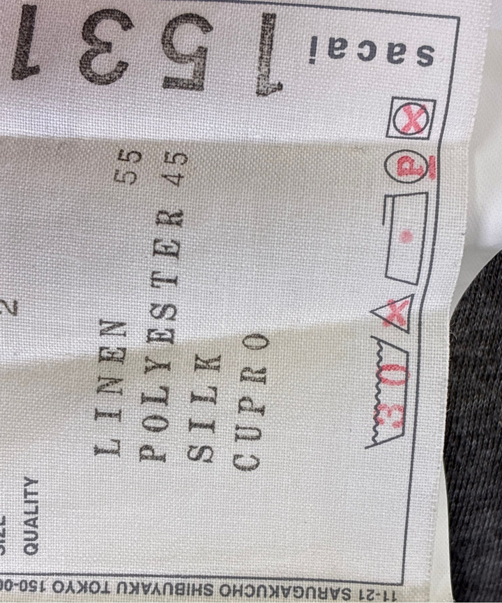 sacai เสื้อยืด/เสื้อท็อปส์