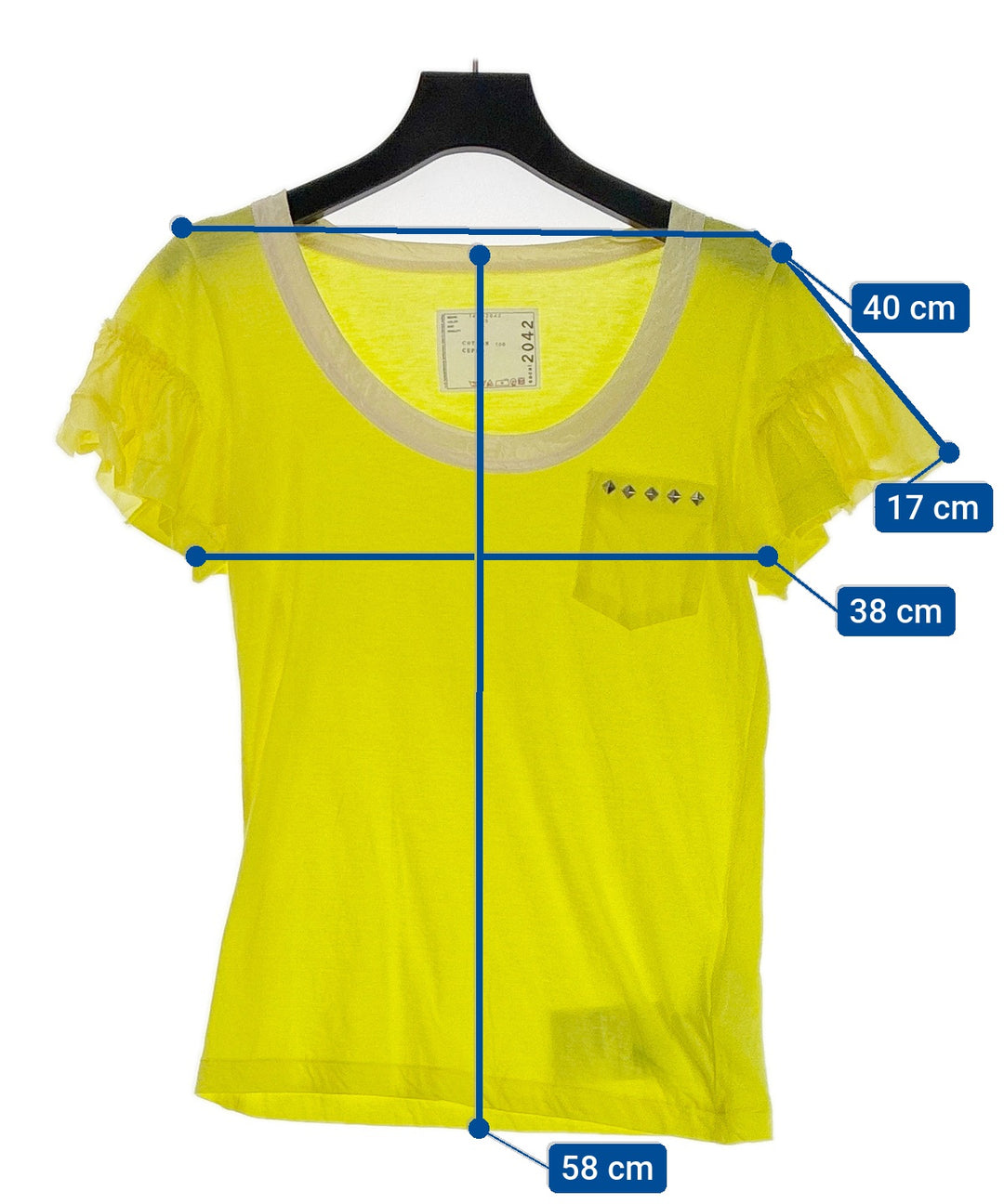 sacai เสื้อยืด/เสื้อท็อปส์