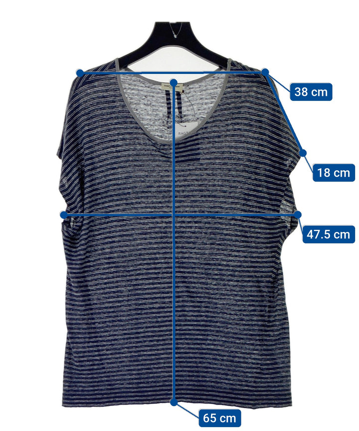 Saint Laurent Paris เสื้อยืด/เสื้อท็อปส์