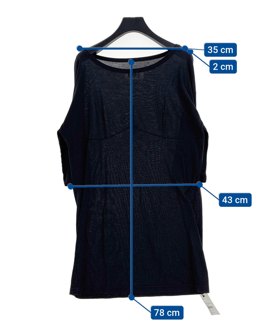MM6 เสื้อยืด/เสื้อท็อปส์