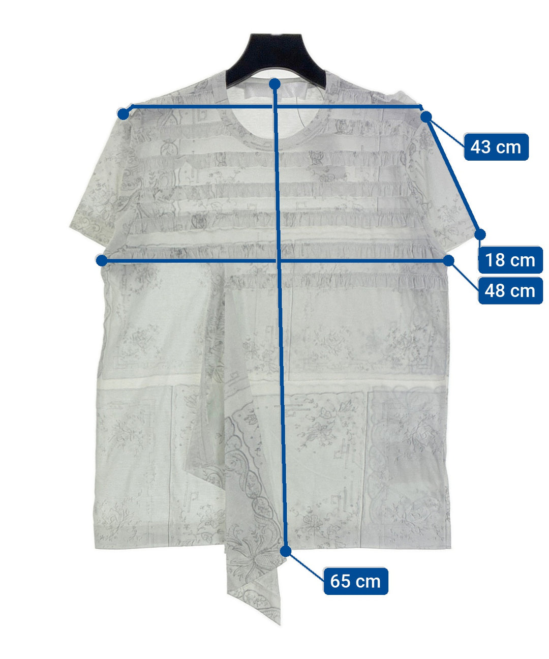 TAO COMME des GARCONS เสื้อยืด/เสื้อท็อปส์