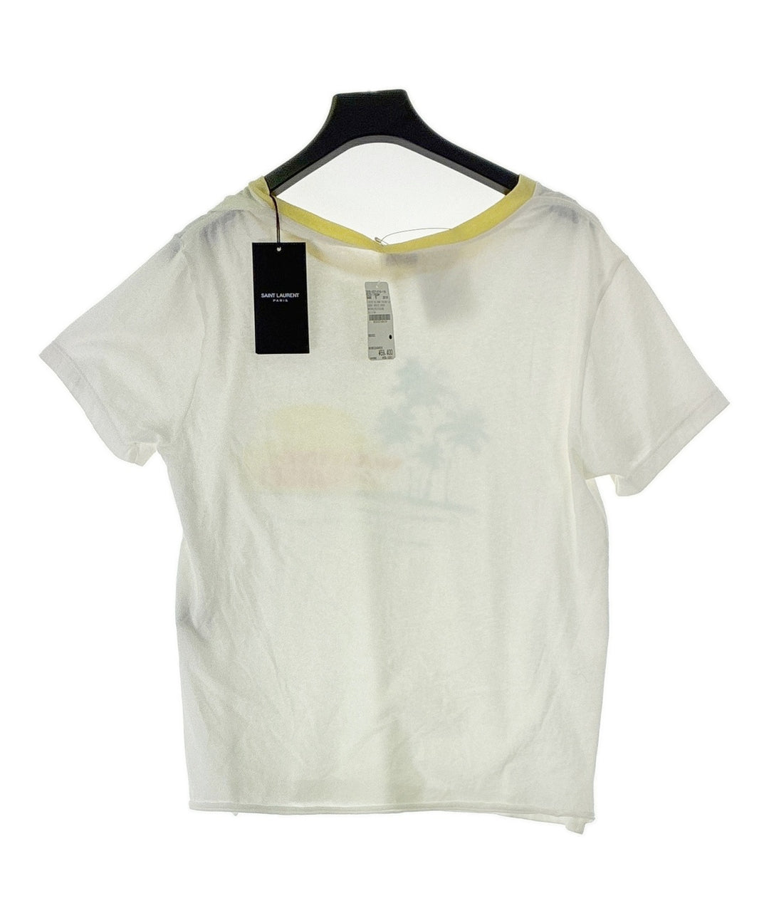 Saint Laurent Paris เสื้อยืด/เสื้อท็อปส์