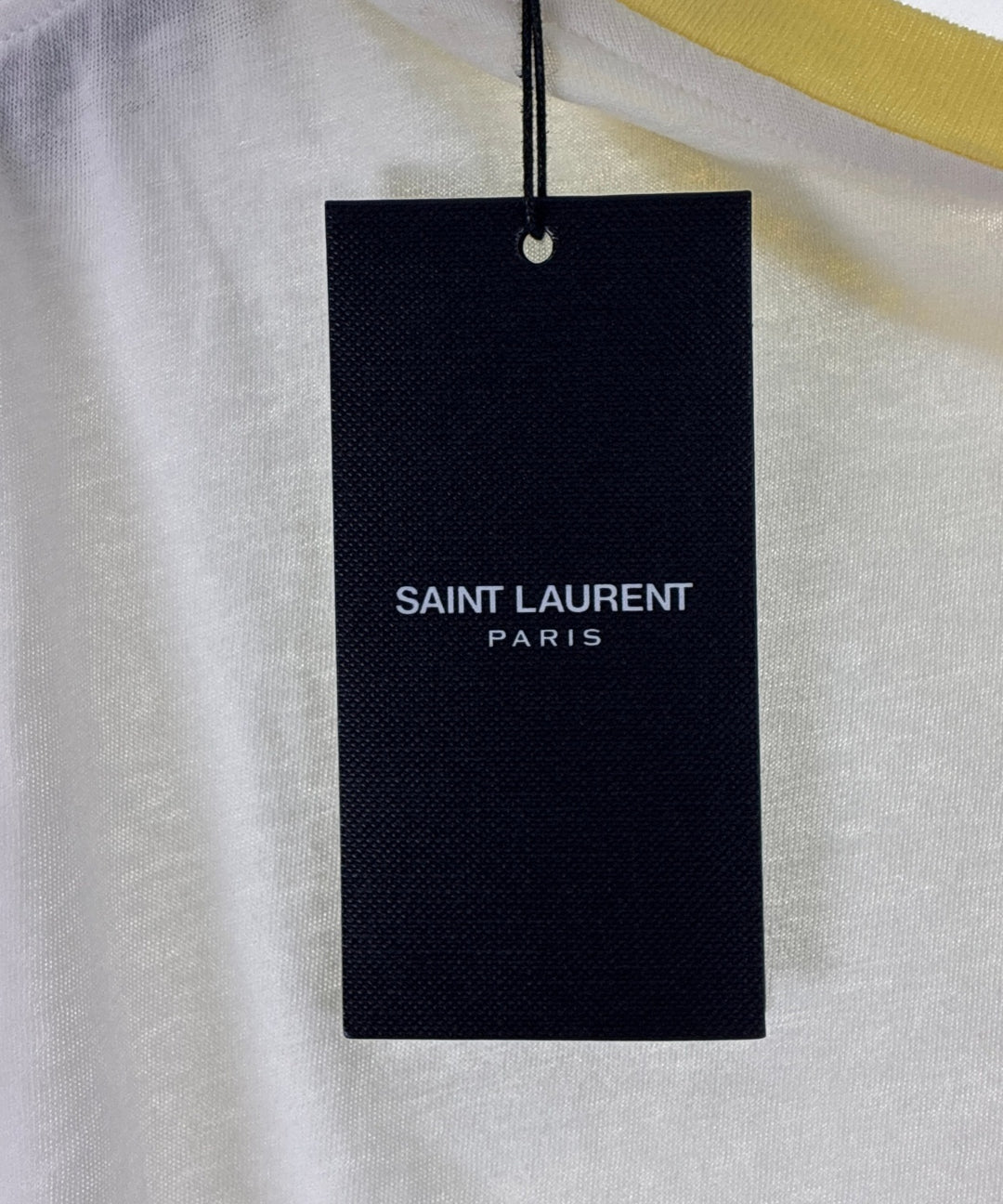 Saint Laurent Paris เสื้อยืด/เสื้อท็อปส์