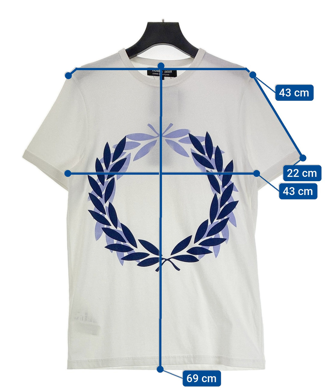 COMME des GARCONS HOMME DEUX เสื้อยืด/เสื้อท็อปส์