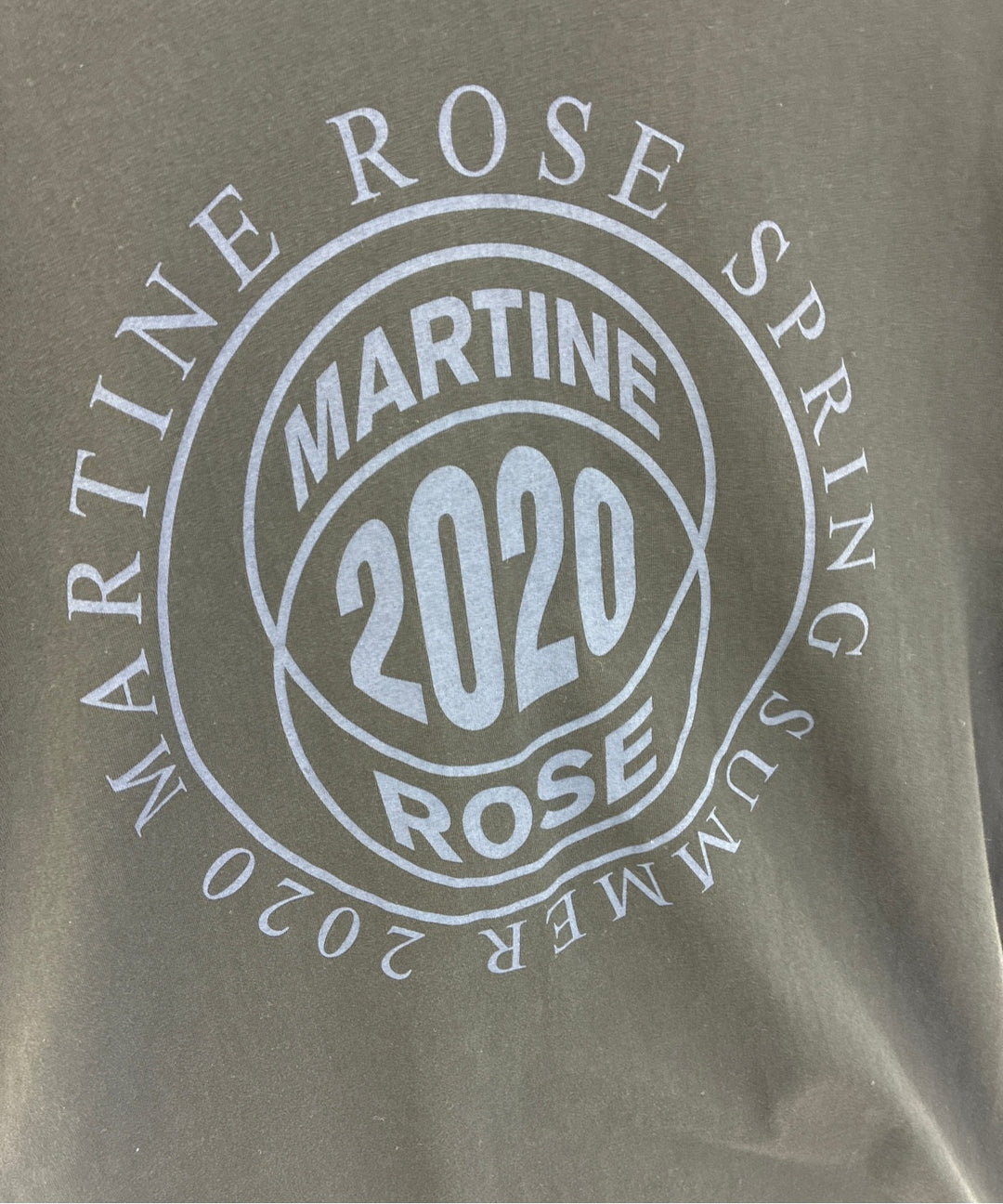 Martine Rose เสื้อยืด/เสื้อท็อปส์
