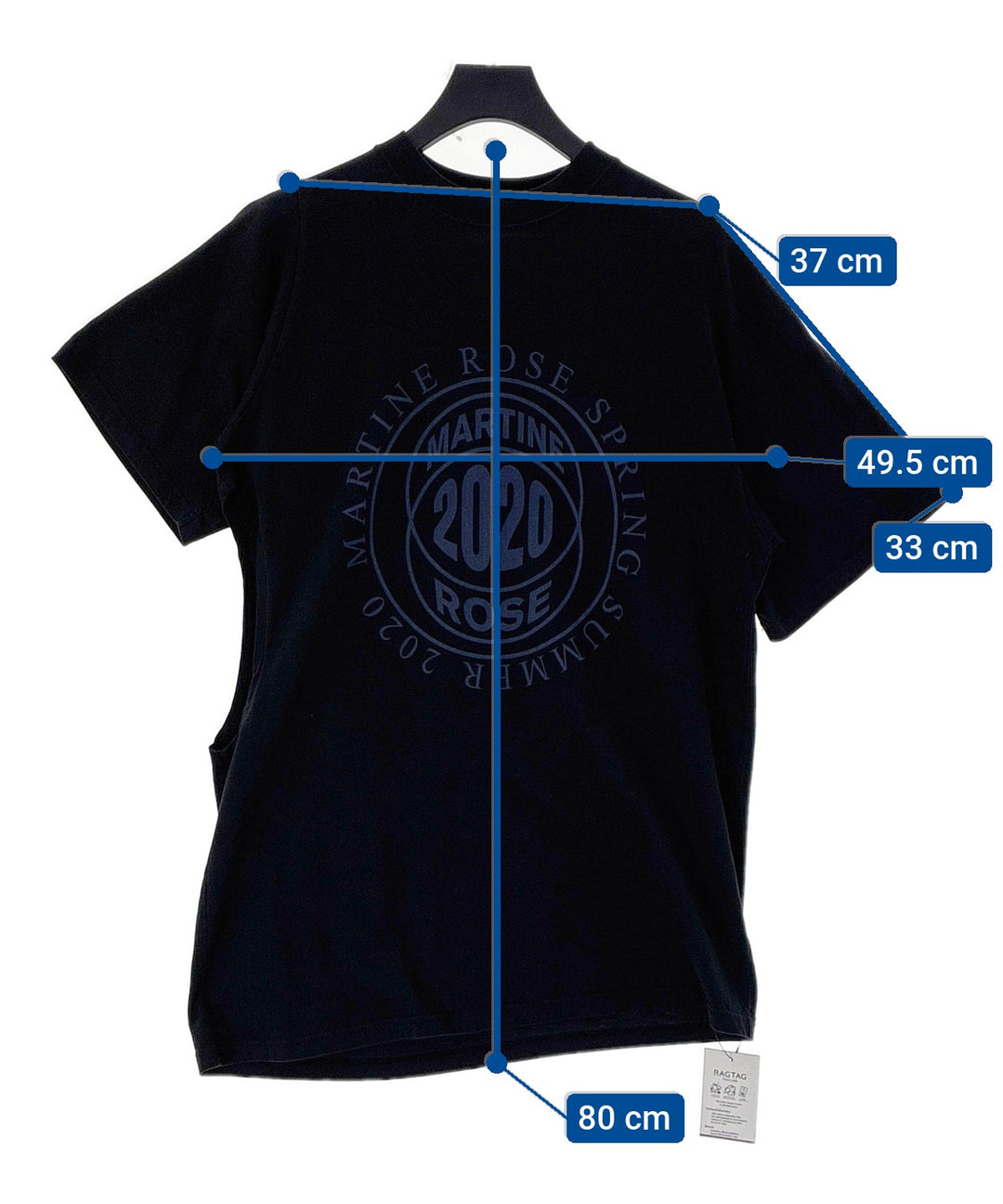 Martine Rose เสื้อยืด/เสื้อท็อปส์