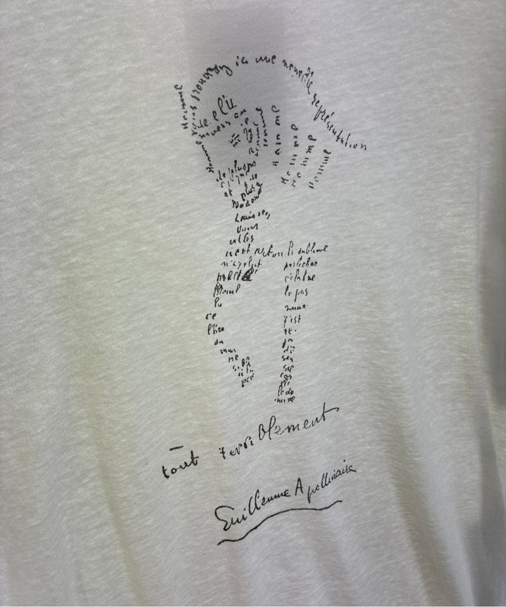 Saint Laurent Paris เสื้อยืด/เสื้อท็อปส์