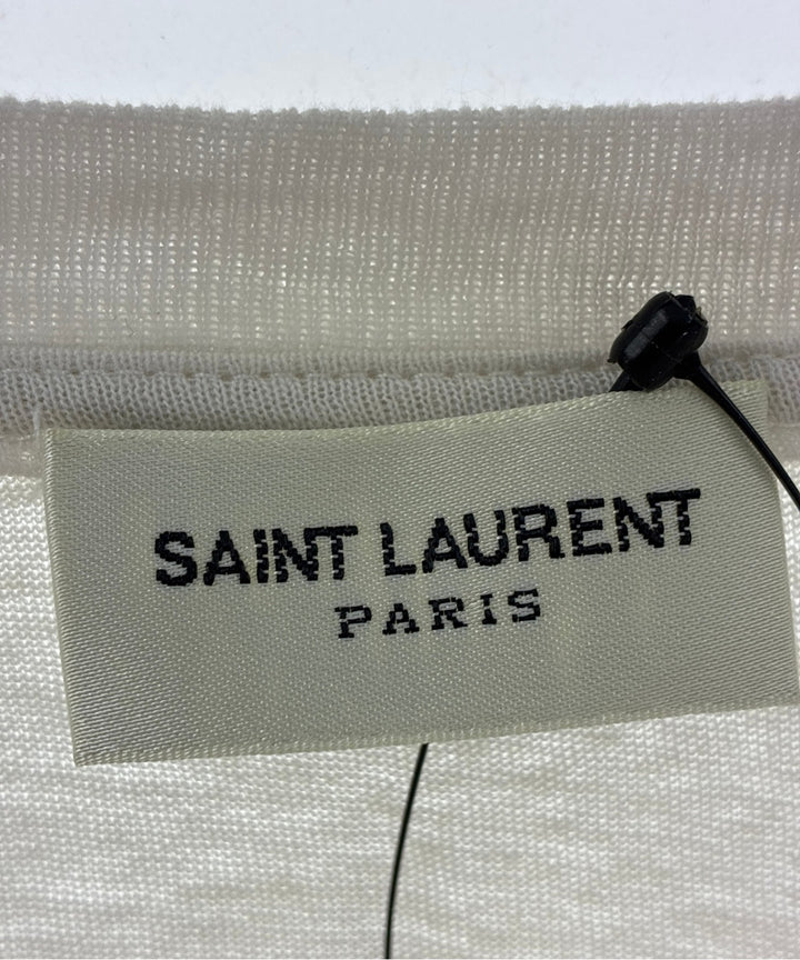 Saint Laurent Paris เสื้อยืด/เสื้อท็อปส์