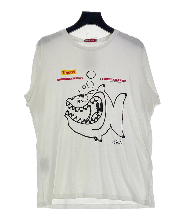 PRADA เสื้อยืด/เสื้อท็อปส์