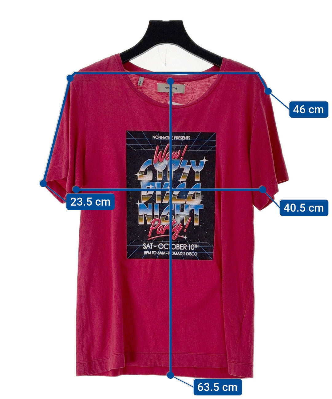 nonnative เสื้อยืด/เสื้อท็อปส์