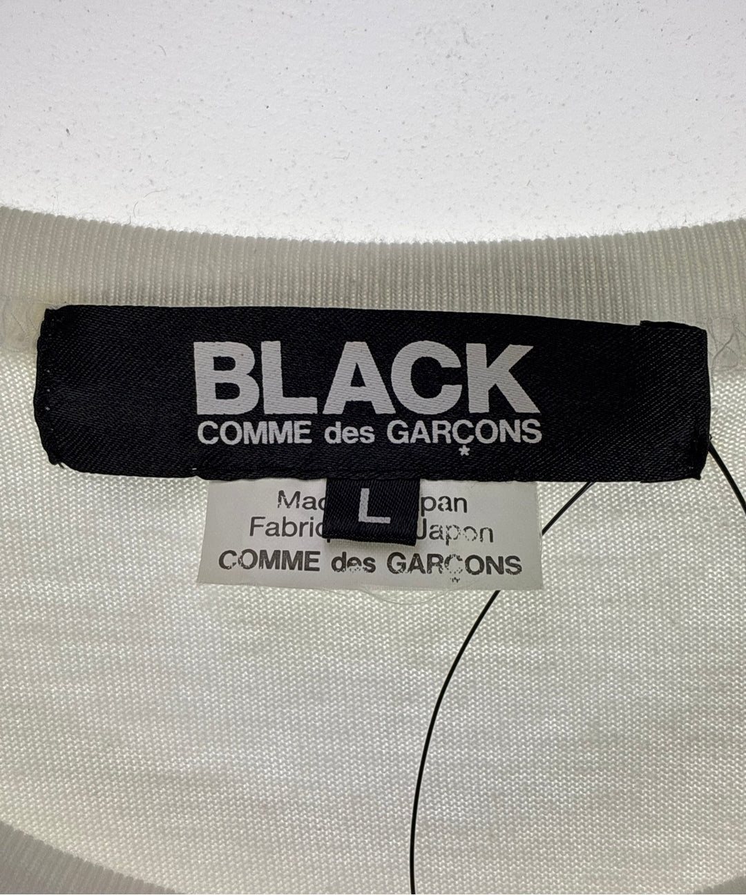 BLACK COMME des GARCONS เสื้อยืด/เสื้อท็อปส์