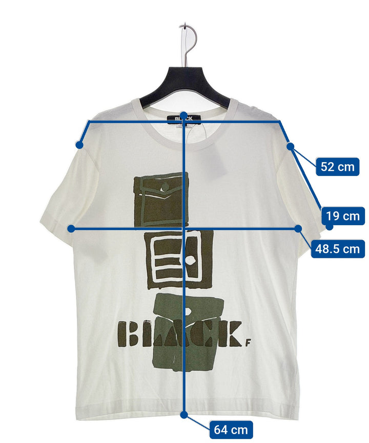 BLACK COMME des GARCONS เสื้อยืด/เสื้อท็อปส์