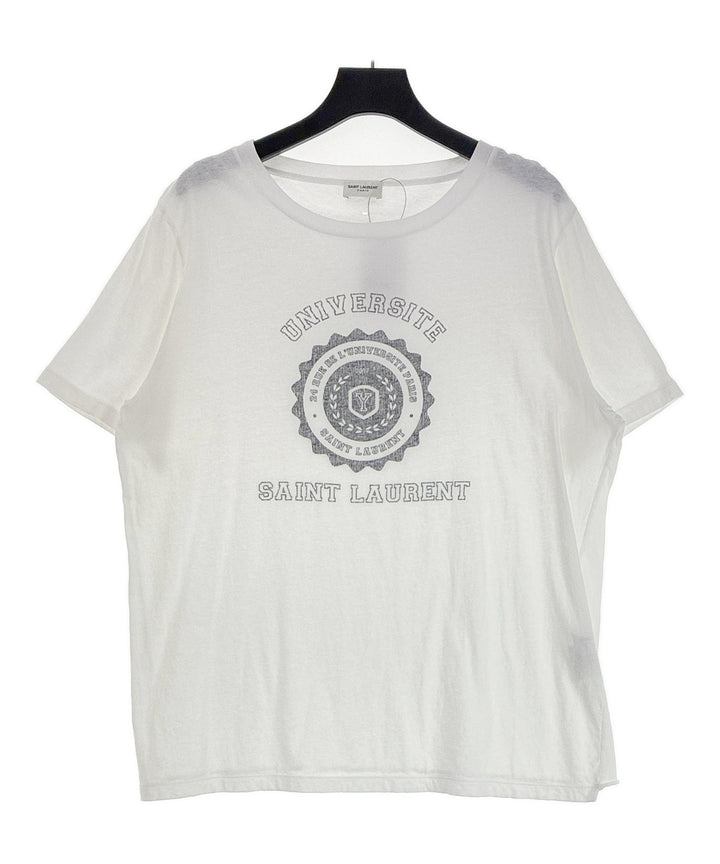 Saint Laurent Paris เสื้อยืด/เสื้อท็อปส์