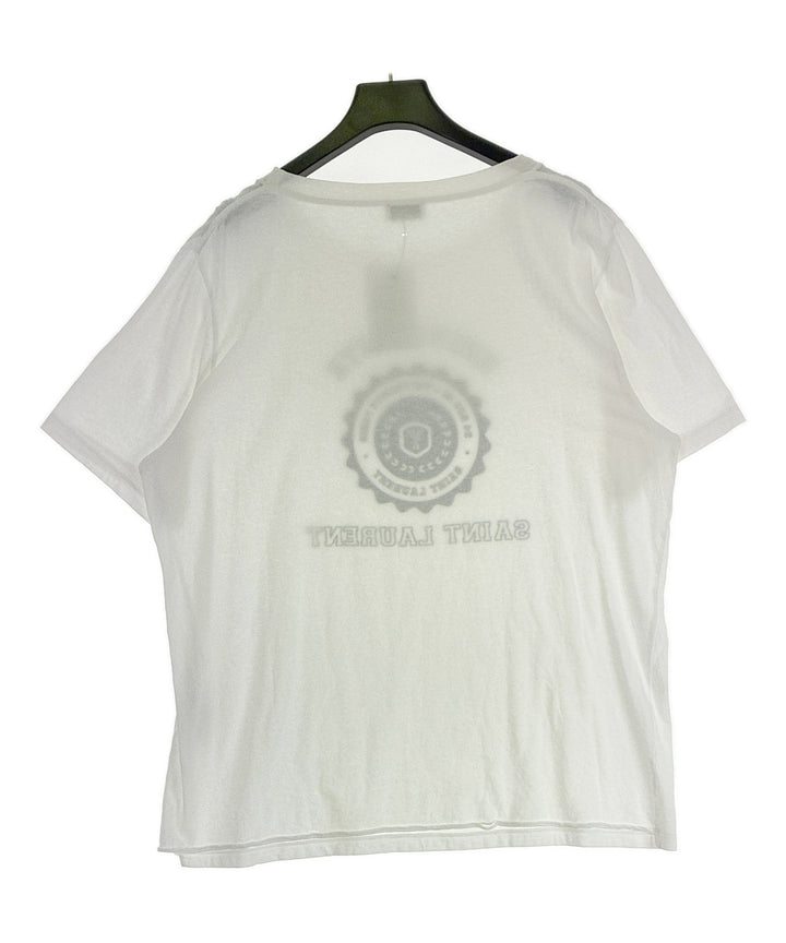 Saint Laurent Paris เสื้อยืด/เสื้อท็อปส์