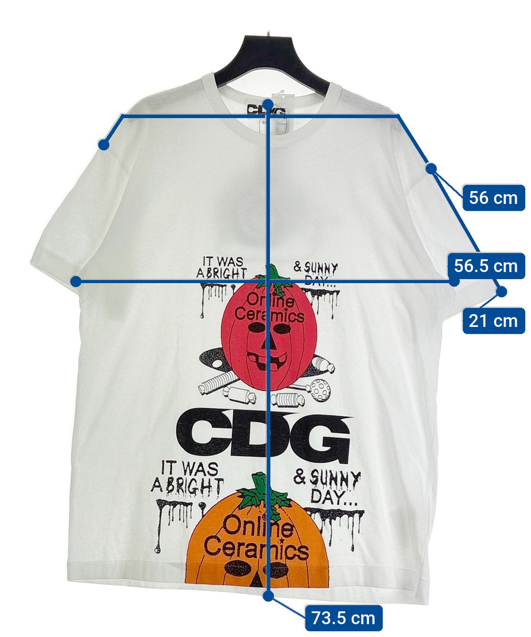 CDG เสื้อยืด/เสื้อท็อปส์