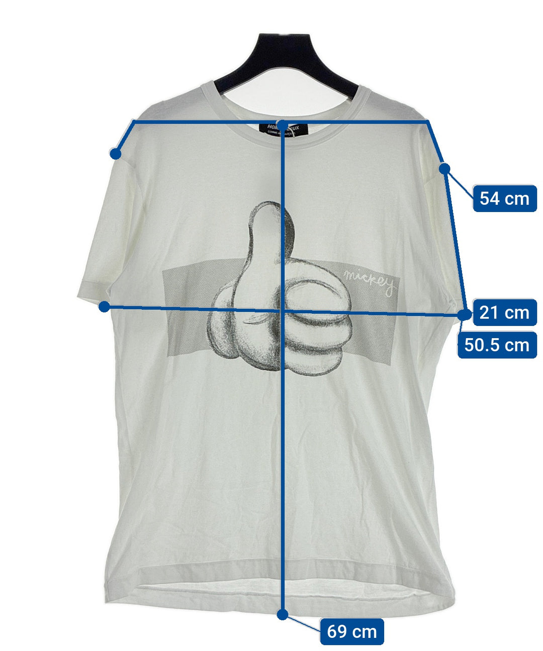 COMME des GARCONS HOMME DEUX เสื้อยืด/เสื้อท็อปส์